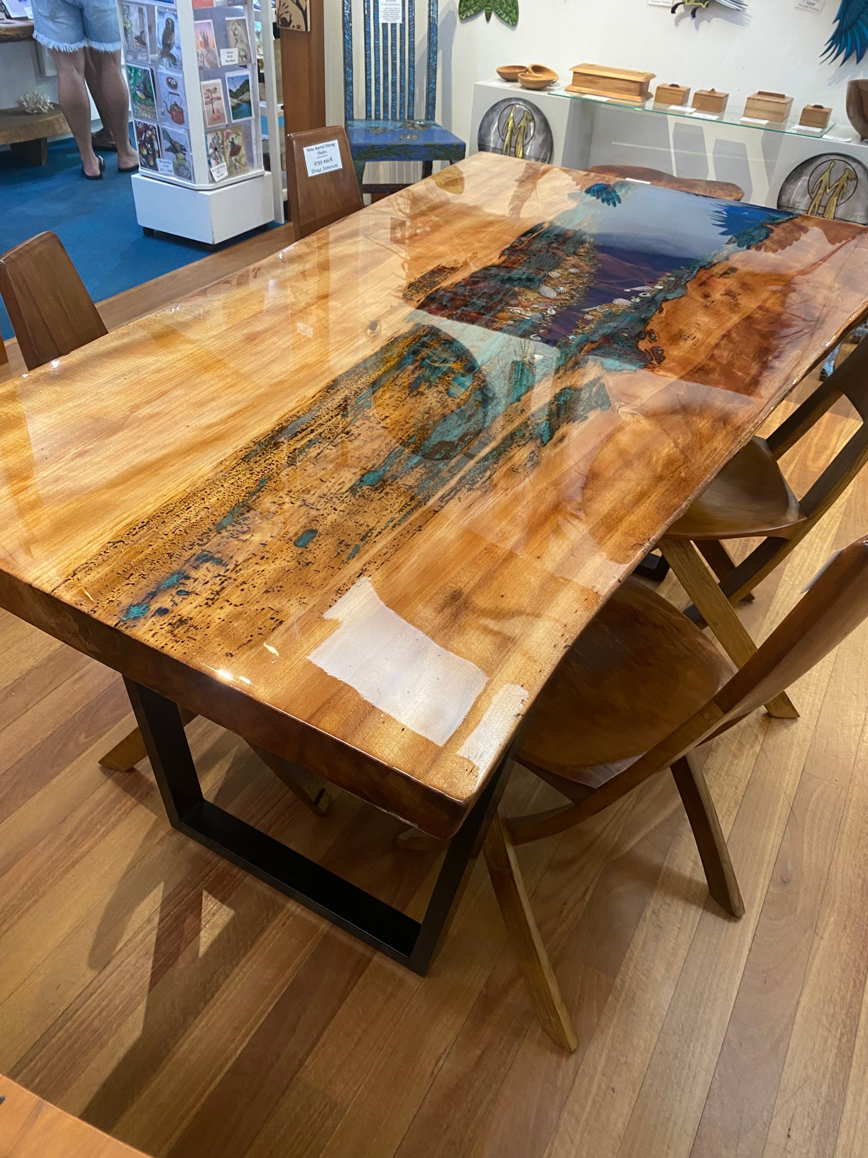 Kauri Ocean Dining Table - SOLD