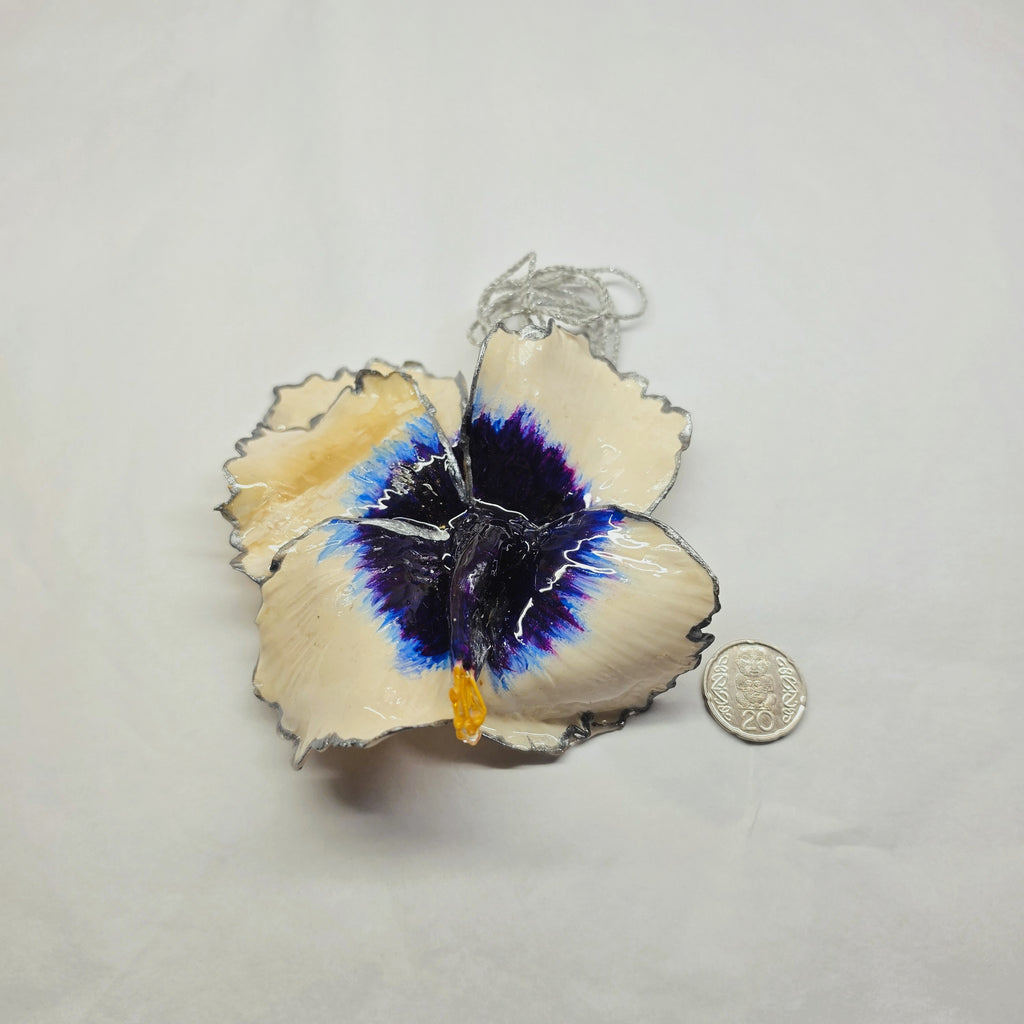 Hibiscus Pendant - Large