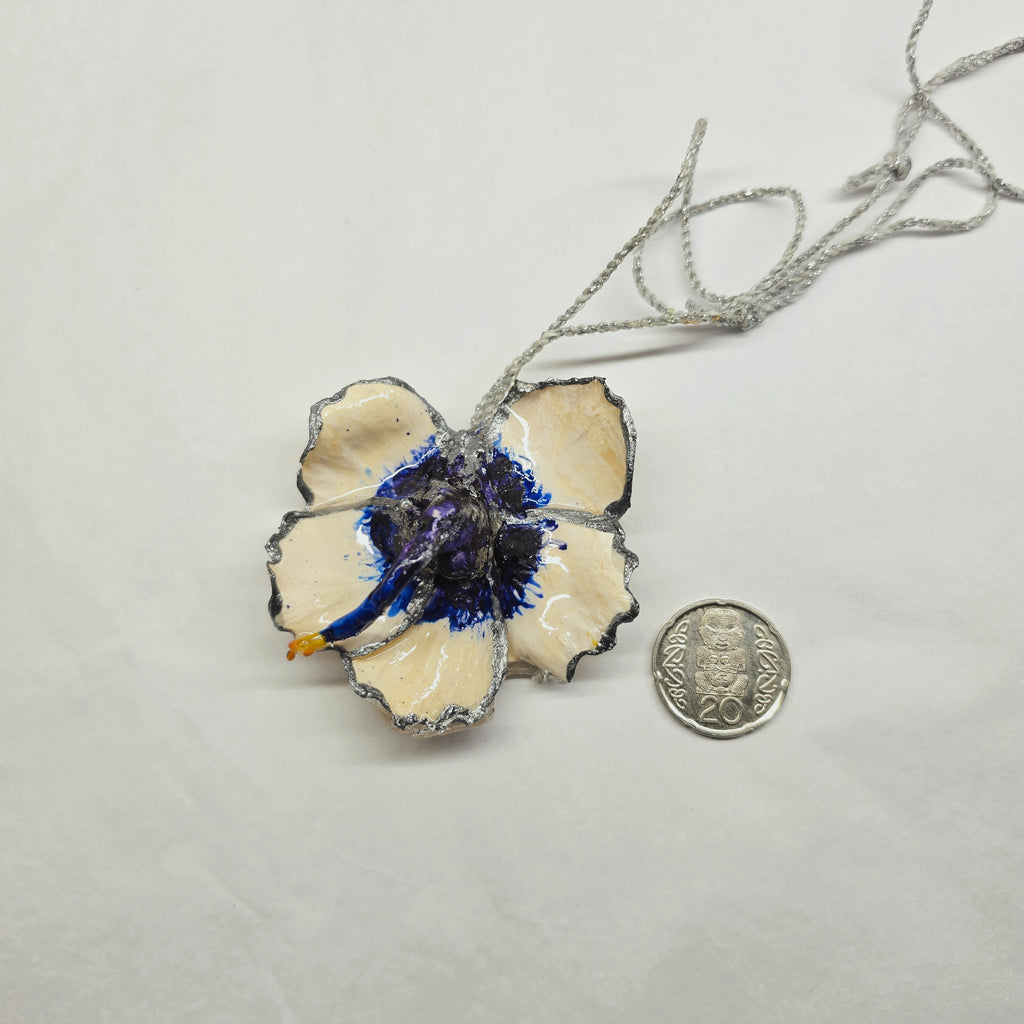 Hibiscus Pendant - Small
