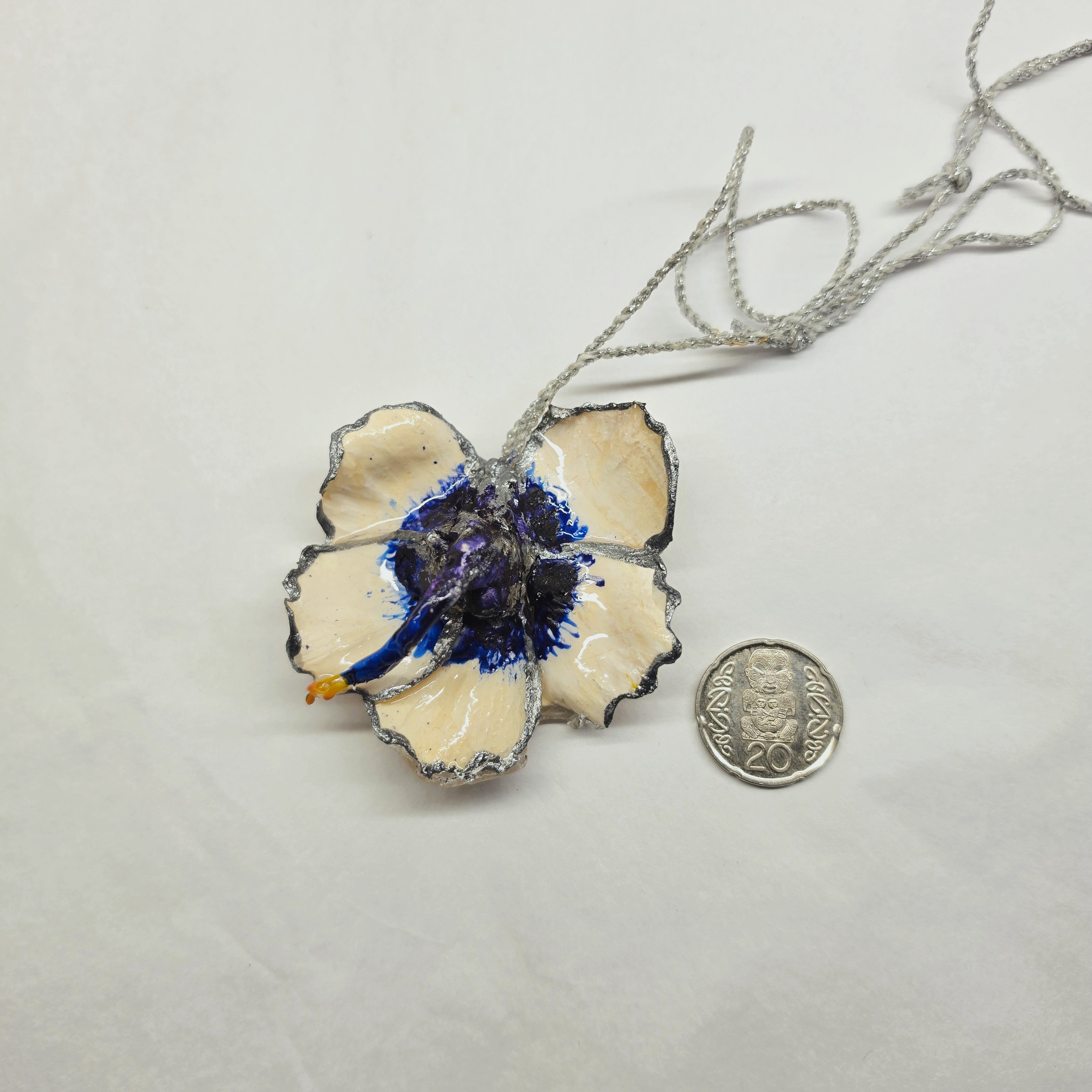 Hibiscus Pendant - Small
