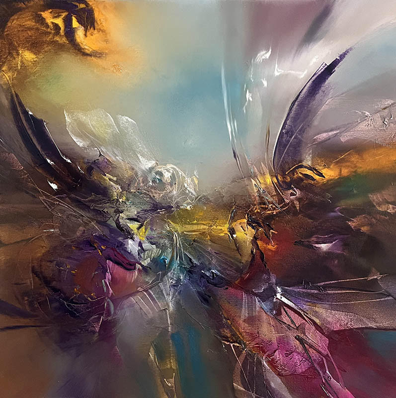 Dance of Dragons - Original Painting