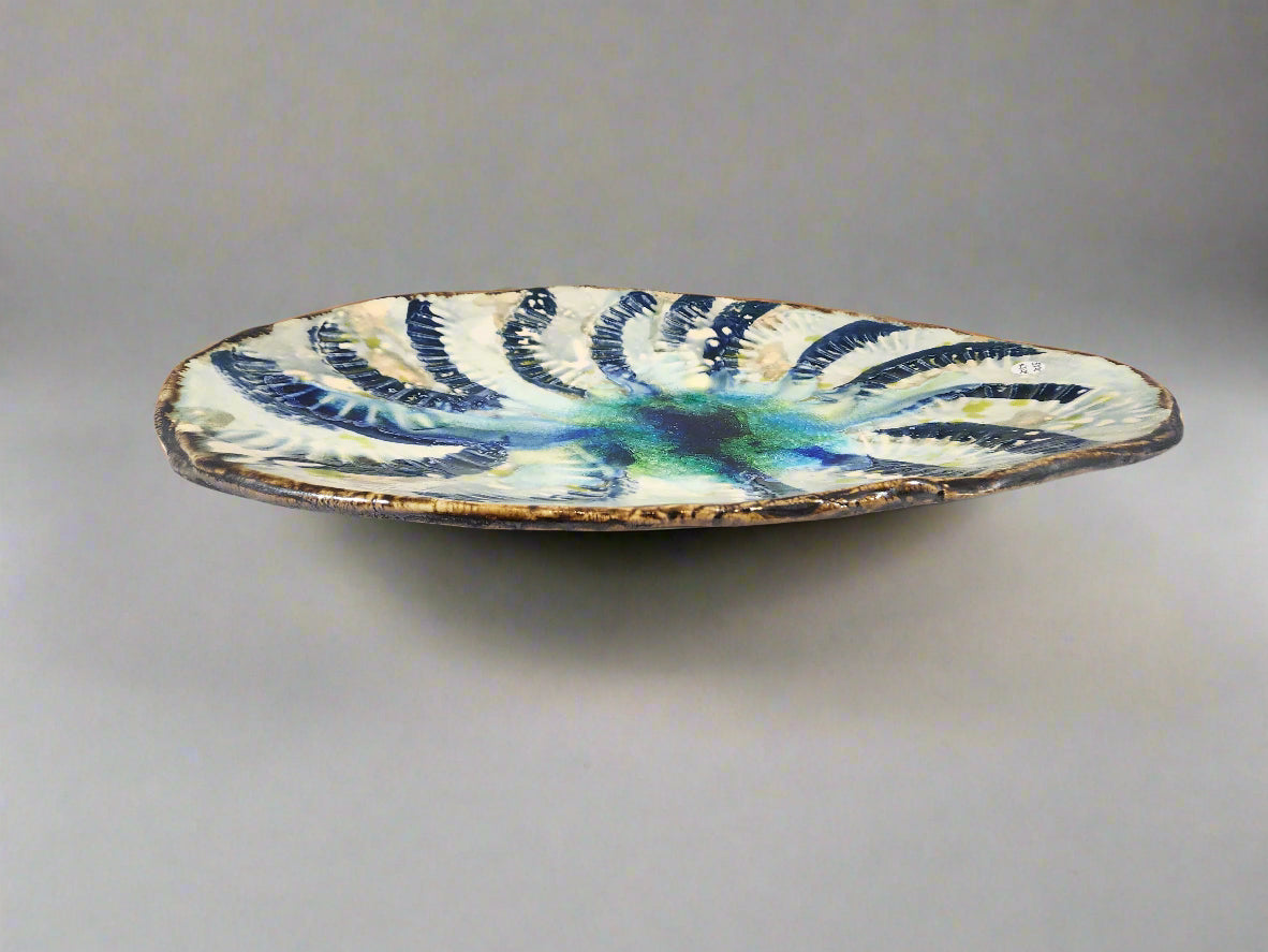 Large Shell Oval Platter