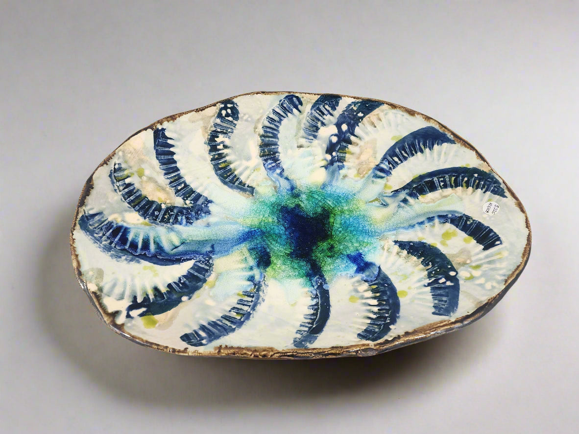 Large Shell Oval Platter