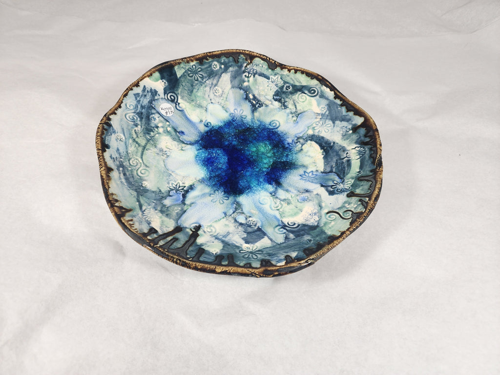 Medium Dark Blue with Mixed Stamps Plate