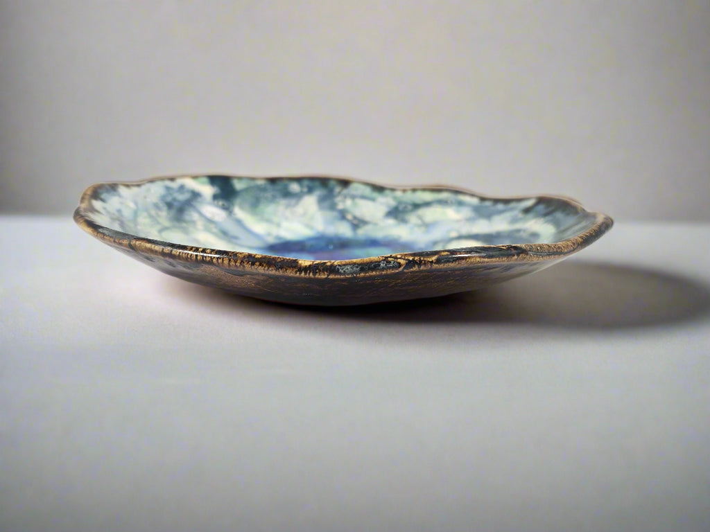 Medium Dark Blue with Mixed Stamps Plate