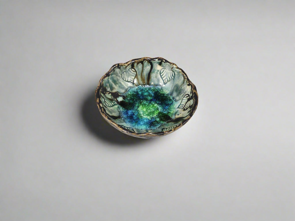 Tiny Green Heart Dish