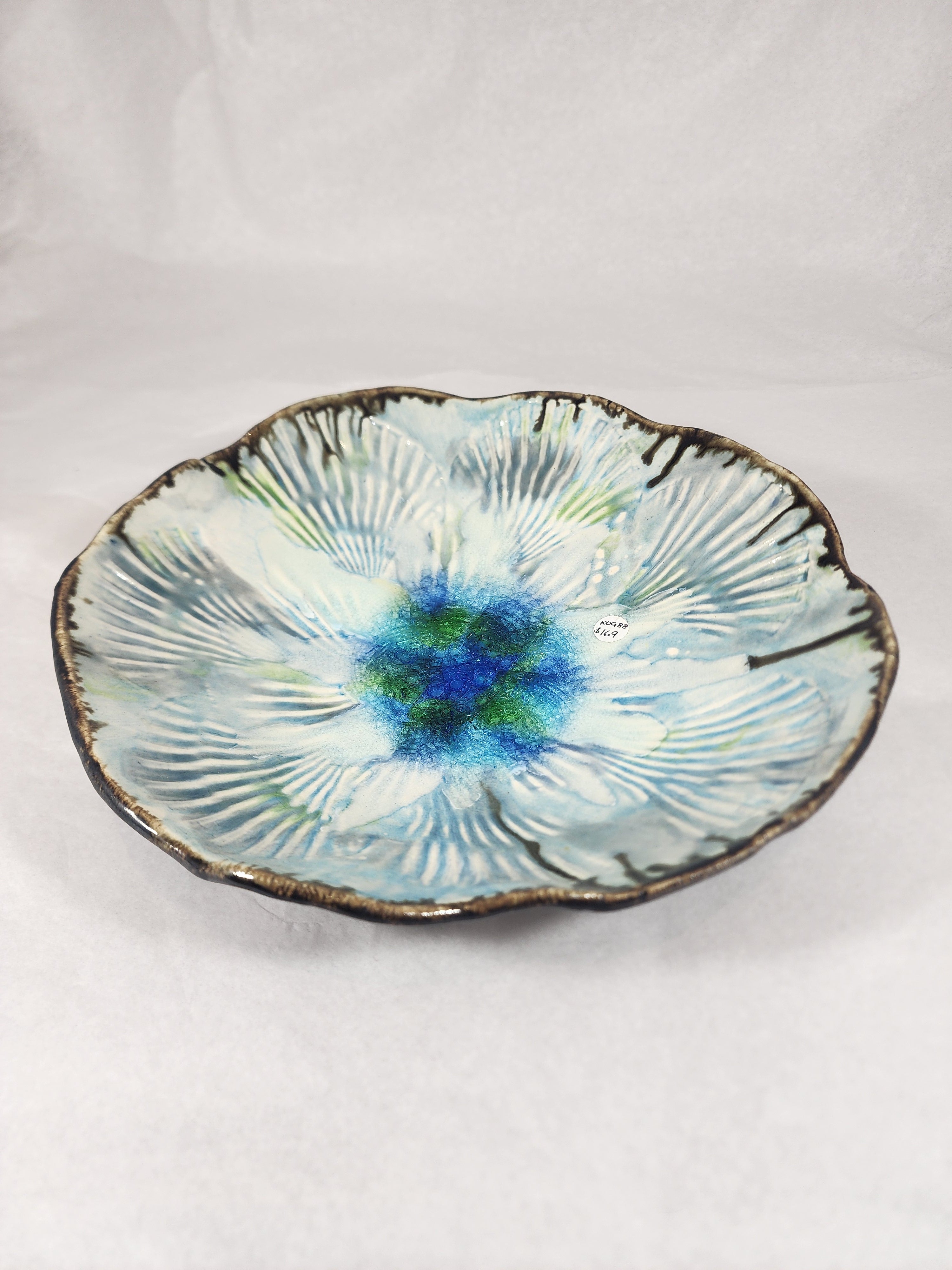 Large Blue Bowls