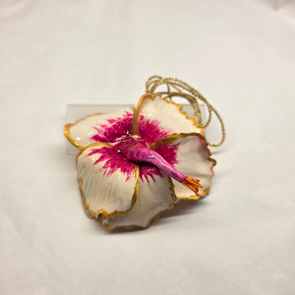 Hibiscus Pendant - Medium