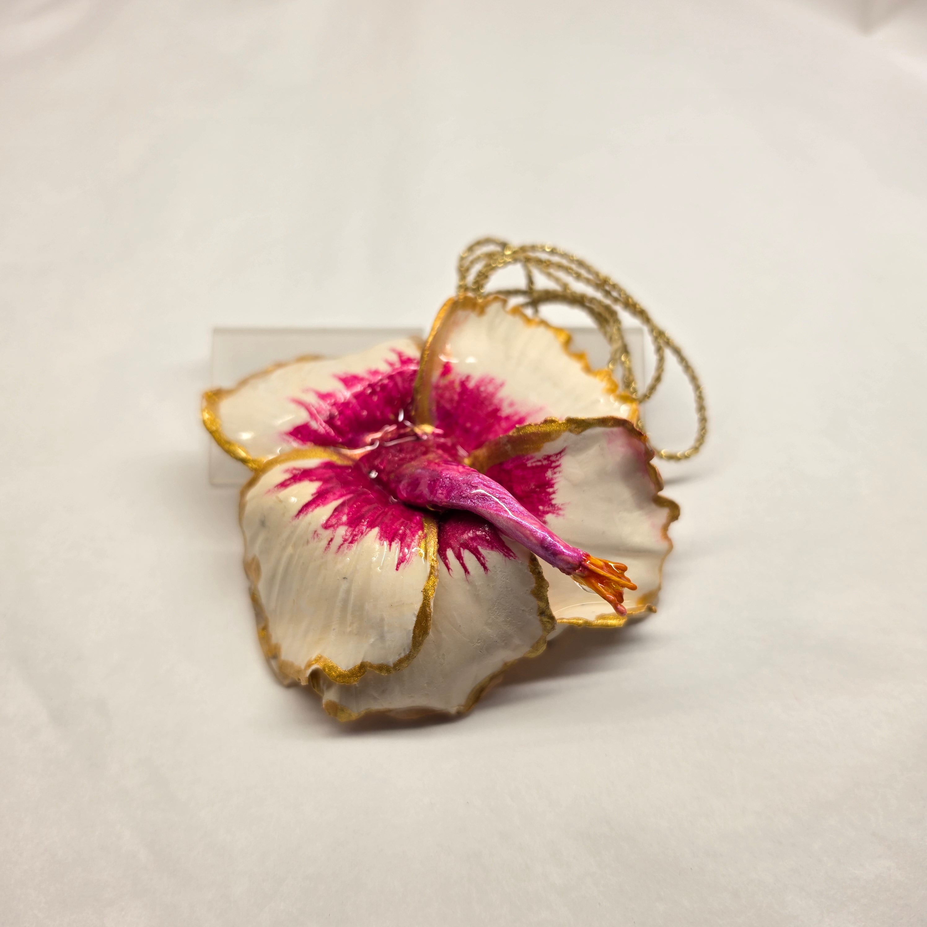 Hibiscus Pendant - Medium
