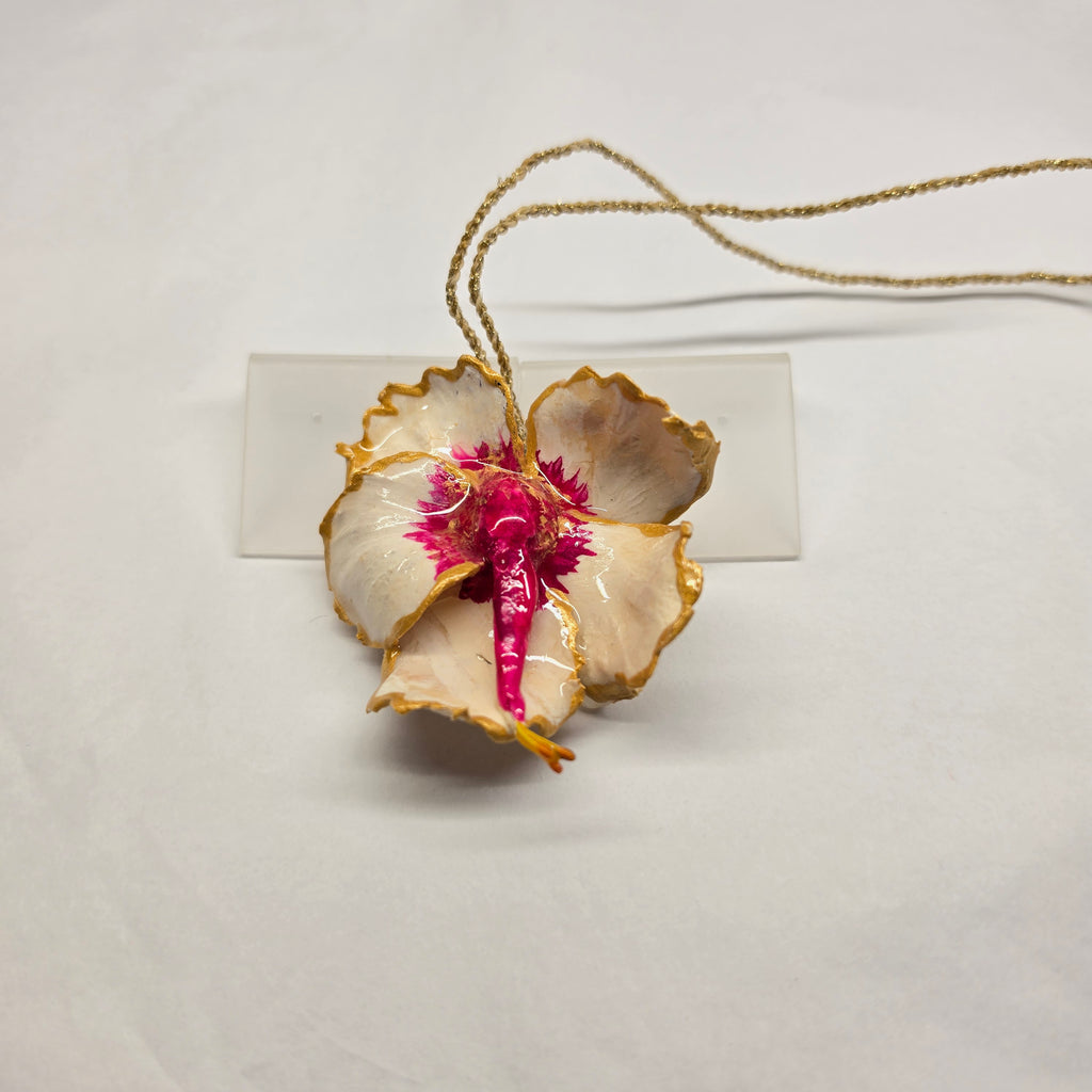 Hibiscus Pendant - Small