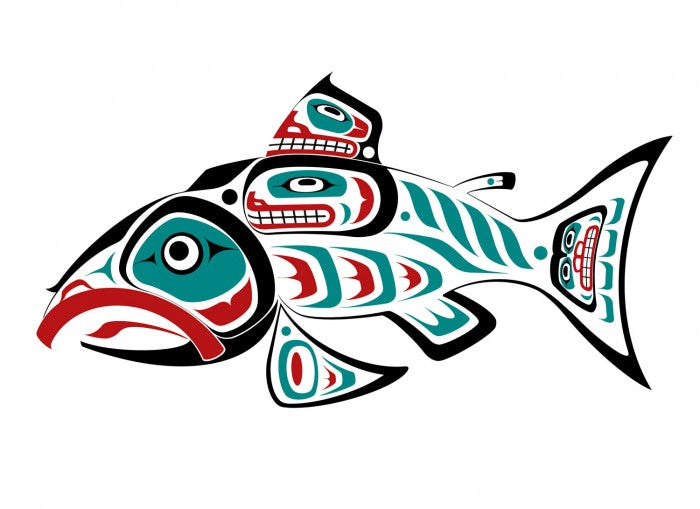 Salmon  - Paper Print