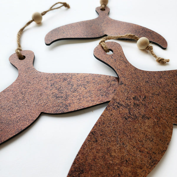 Feathers (Copper Patina) ACM Print set of 3